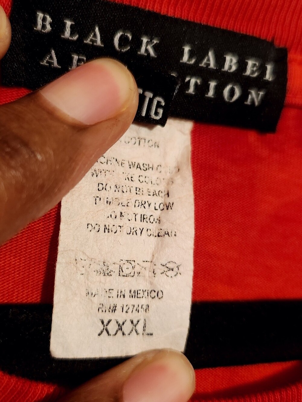 Affliction Black Label | Men's Red Graphic Short Sleeve T-Shirt (Size XXXL/3XL) - Picture 4 of 12